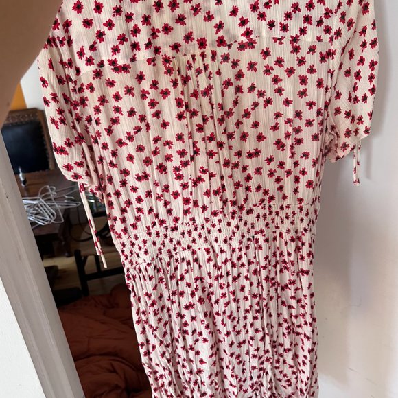 Billabong Twirl Twist Minidress in Red - Picture 4 of 5